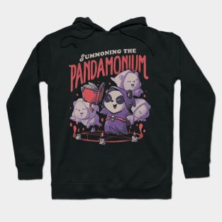 Summoning the Pandamonium - Cute Funny Evil Creepy Panda Gift Hoodie